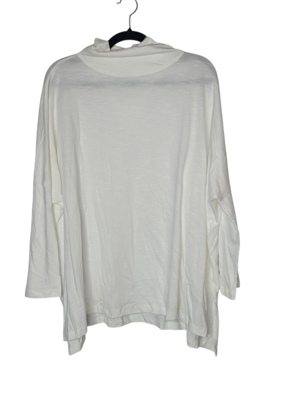 MERSEA Women's Catalina Turtleneck Tee in White Cotton One Size